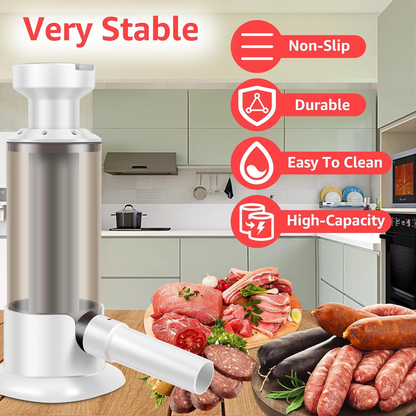 SausageCraft™ eszköz kolbász és cartabo készítéséhez 4 csővel
