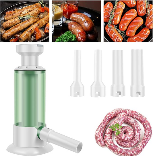 SausageCraft™ eszköz kolbász és cartabo készítéséhez 4 csővel