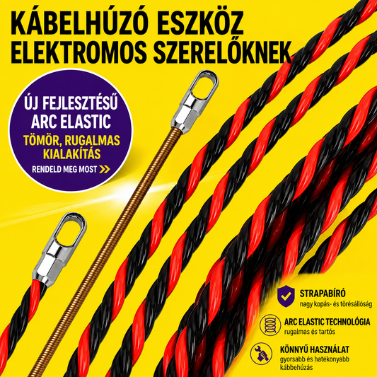 WireGuide™ – Professzionális kábelhúzó, 15 m
