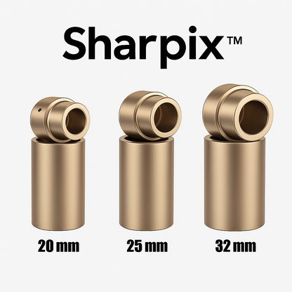 Sharpix™ - PPR blokkolásgátló hosszabbított menetvágó fejek