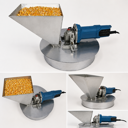 GrainMaster™ – Gabona- és takarmányőrlő készlet sarokcsiszolóhoz