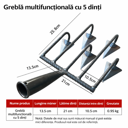 SoilMaster™ – Többfunkciós kapa és kapálószerszám