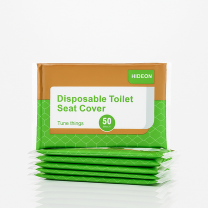 CleanSit™ – Eldobható higiénikus WC-ülőke huzat (50 darabos készlet)