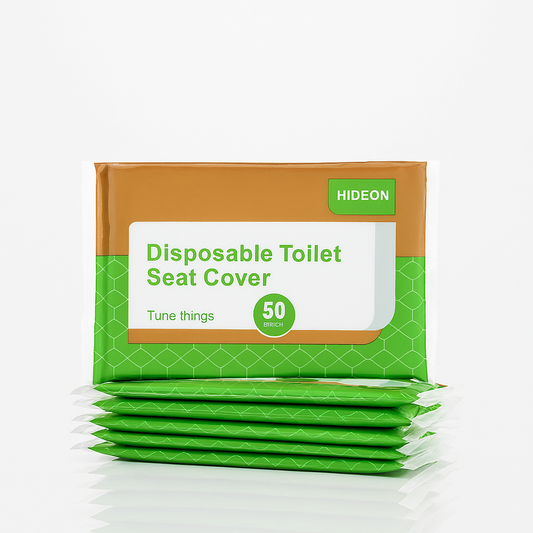 CleanSit™ – Eldobható higiénikus WC-ülőke huzat (50 darabos készlet)