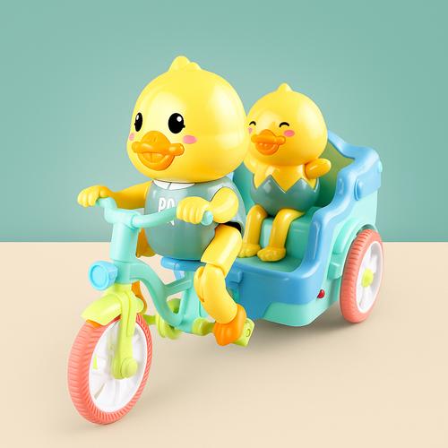DuckRide™ – Elektromos kacsajáték triciklin zenével és fényekkel