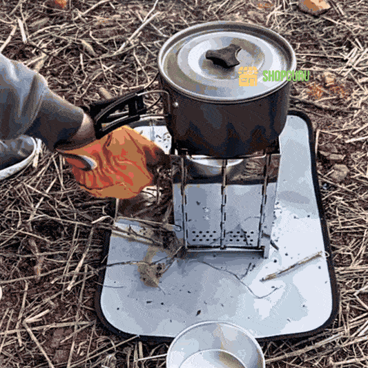 NomadGrill™ Mini Grill kempingezéshez és utazáshoz