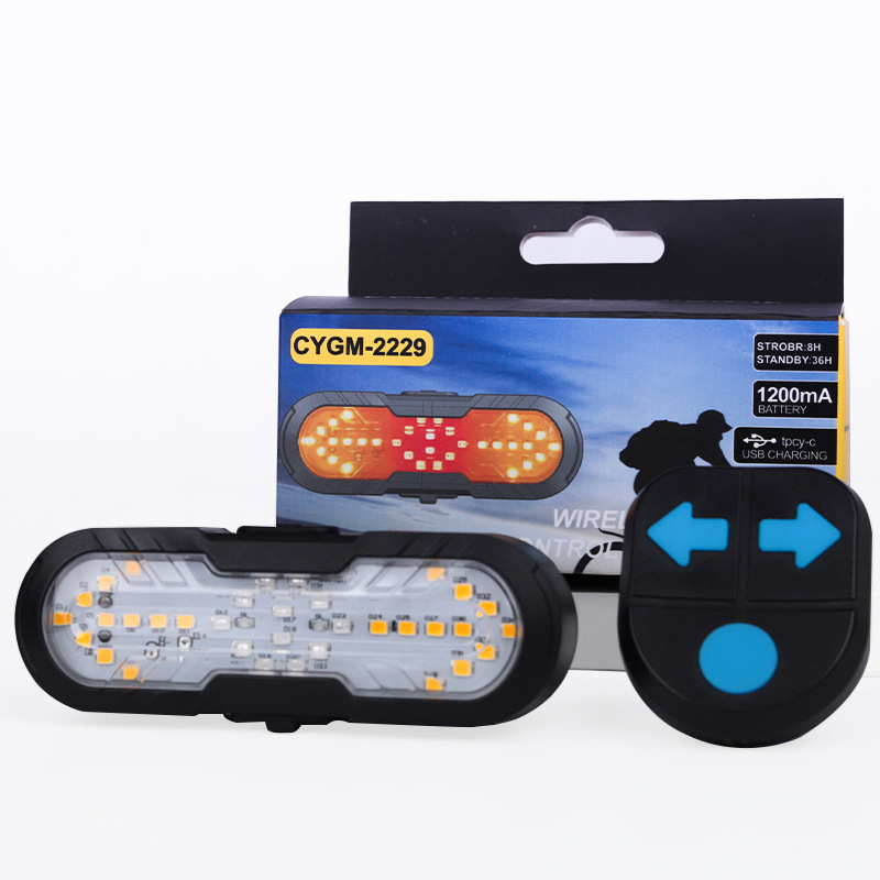 SignalRide™ - LED-es irányjelzős hátsó lámpa távirányítóval kerékpárhoz és rollerhez