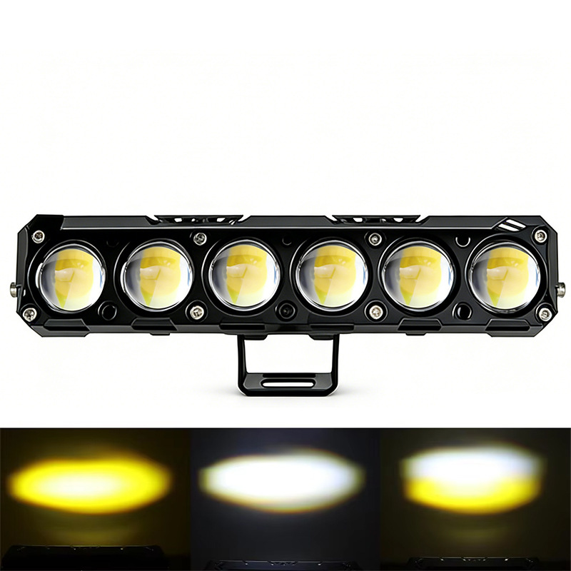 LUMEX™ - 6 lencsés off-road LED autó fényszóró