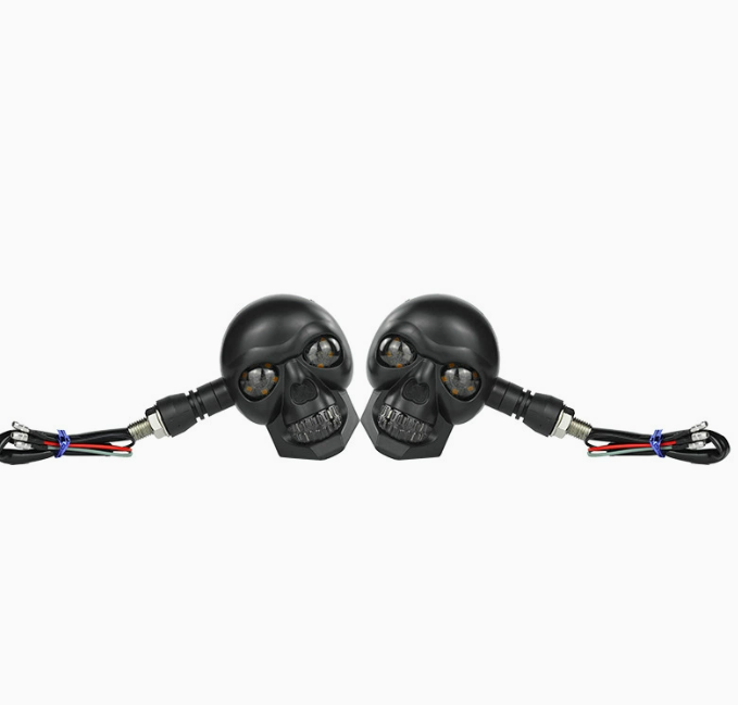SKULLIX™ - Koponya formájú LED irányjelző motorkerékpárhoz