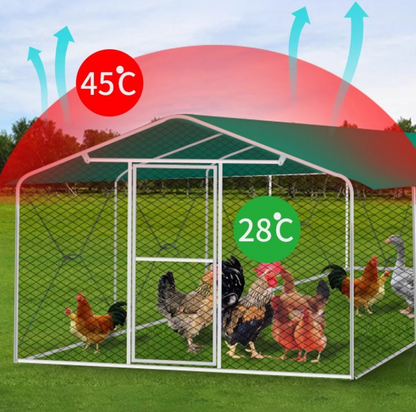 ShelterMax – Kültéri menedék és multifunkcionális madárház madaraknak (2x3x4m)