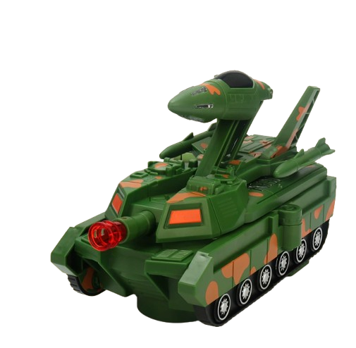 TankJet™ - Átalakítható harckocsi helikopterrel és fényeffektusokkal