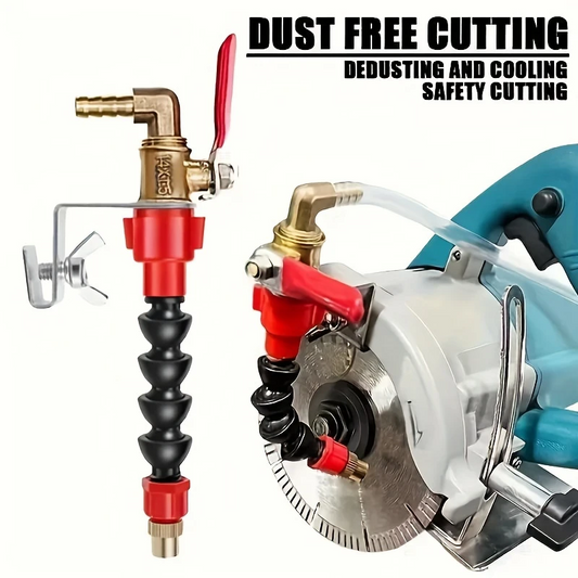 DustFlow™ - Univerzális porcsökkentő rendszer vágógépekhez és csiszológépekhez