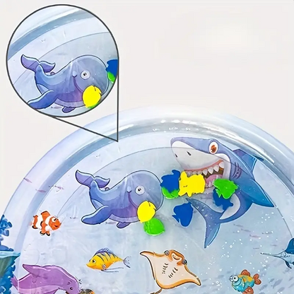 1+1 AJÁNLAT! PlayPad™ - Víz témájú felfújható matrac gyerekeknek