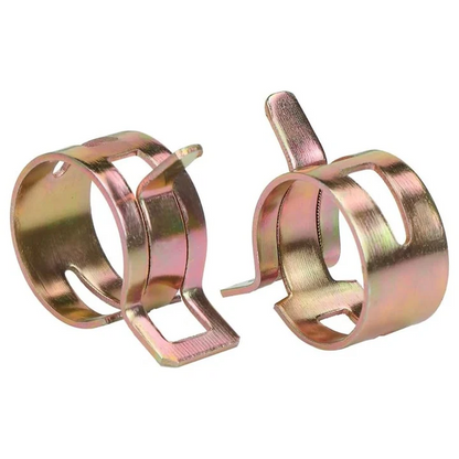 SpringClamp™ - 100 darabos rugalmas fém tömlőbilincs készlet – 6-22 mm átmérő