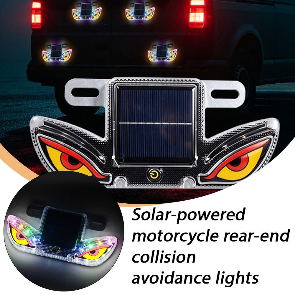 SolarEye™ - Univerzális napelemes LED hátsó lámpa szemformájú dizájnnal
