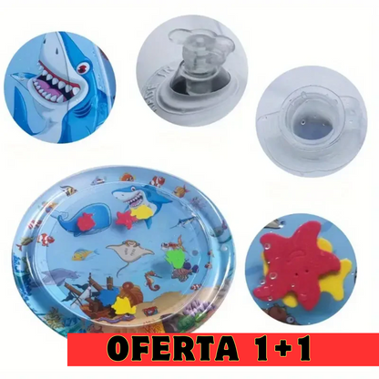 1+1 AJÁNLAT! PlayPad™ - Víz témájú felfújható matrac gyerekeknek
