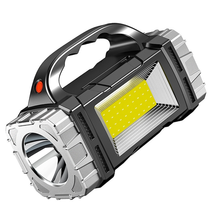 ProFlash™ – többfunkciós zseblámpa napelemes töltéssel és COB LED-del