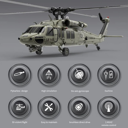 GreenHawk™ Toy távirányítós helikopter