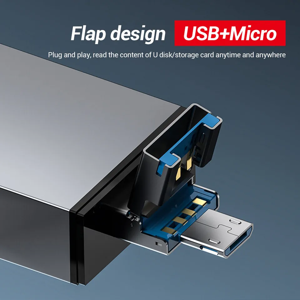 7 az 1-ben Card Reader Stick 3.0