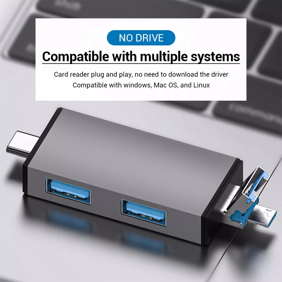 7 az 1-ben Card Reader Stick 3.0