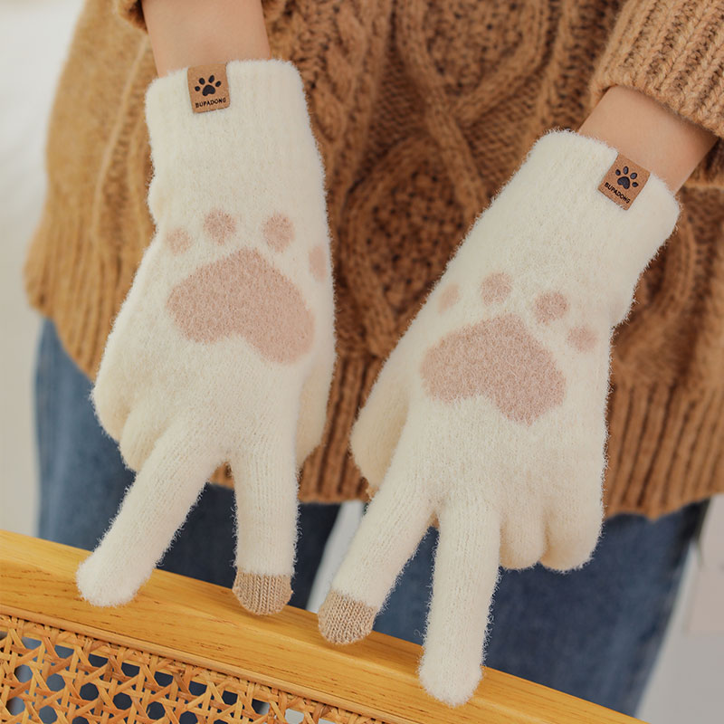 LuxeHands™ Elegáns, hideg időjárás elleni védelemmel ellátott kesztyű nőknek